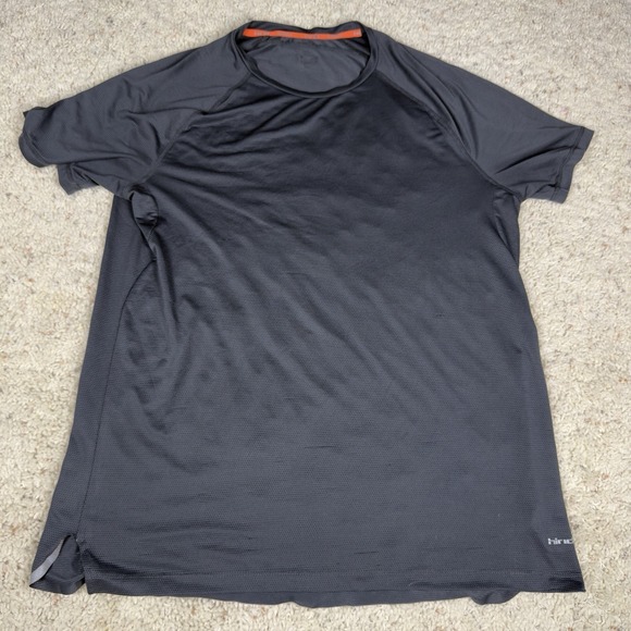 Hind Men's Running Activewear Dark Gray T-shirt Size Large - Picture 1 of 5